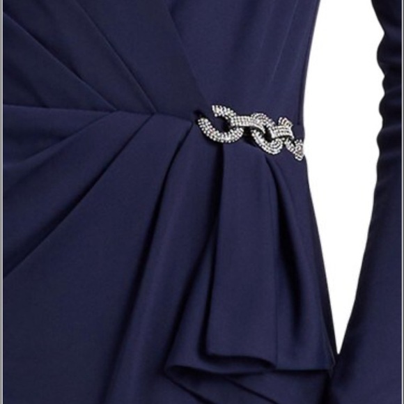 Lauren Ralph Lauren- Ruffle Trim Jersey Dress Size 18, {NWT} - Picture 4 of 8